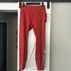 FOCO New with Tags,  Women's Leggings San Francisco 49er's Large 49ers NFL